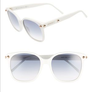 🚫SOLD🚫Jimmy Choo White and Gold Sunglasses